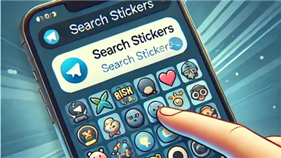 تيليغرام تطلق ميزات محسنة للبحث عن الملصقات و الستيكرز 