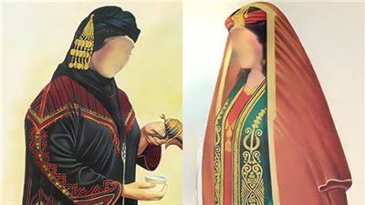 تعرف على ‏الإبرة الرعاشة.. زينة تراثية لسيدات المملكة العربية السعودية 