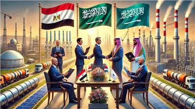 توقيع شراكة بين مصر و السعودية في مجال الطاقة بحضور وزير الطاقة القبرصي و بدء نقل الغاز القبرصي إلى مصر في النصف الأول من 2027