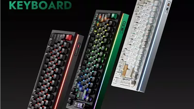 Lemokey L5 HE 8K: مفاتيح مغناطيسية قابلة للتخصيص في لوحة مفاتيح الألعاب