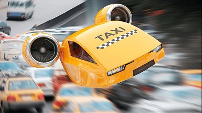 هل نستخدم التاكسي الطائر قريبًا؟ مستقبل النقل الجوي يشبه عائلة جتسون