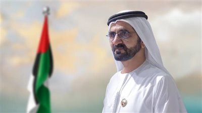 الشيخ محمد بن راشد ينعي السورية هالة الميداني