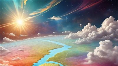 ما هي الخريطة ثلاثية الأبعاد الملونة للسماء؟