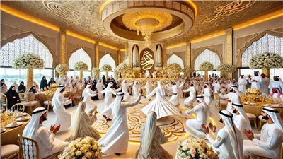 رئيس الإمارات يحضر حفل زفاف في دبي، تعرف على أصحاب العرس 