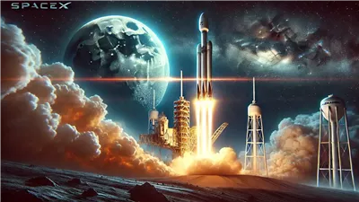 بحثاً عن المياه القمرية صاروخ SpaceXيطلق مهمة خاصة