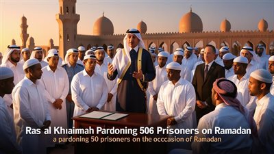 حاكم رأس الخيمة يعفو عن 506 سجيناً بمناسبة شهر رمضان