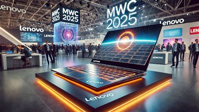 لينوفو تعلن عن حاسوب محمول يستغل الطاقة الشمسية في مؤتمر MWC 2025