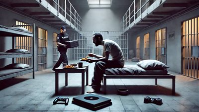 إضراب قاتل متسلسل عن الطعام: رد فعل مثير بعد سحب جهاز بلاي ستيشن