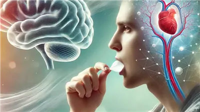مضغ العلكة يخفف من هرمون التوتر الكورتيزول و ضخ كمية دم أكبر للدماغ