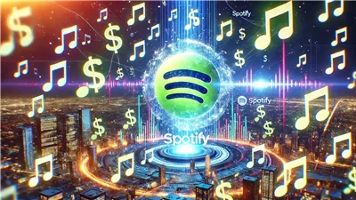 دفعت Spotify لصناعة الموسيقى أعلى مبلغ سنوي من حقوق الملكية في التاريخ