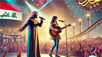 معارض الظهران إكسبو حفل وليد  الشامي وزينة عماد في ثاني أيام العيد