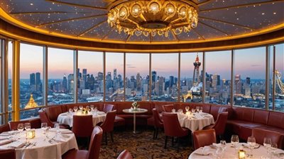 المطاعم الدوارة التي كانت من ابتكارات الستينيات والسبعينيات تعود إلى الحياة من جديد