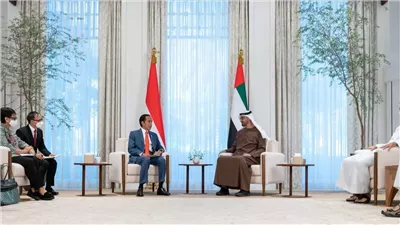 رئيسا الإمارات وإندونيسيا يبحثان سبل تعزيز العلاقات الثنائية