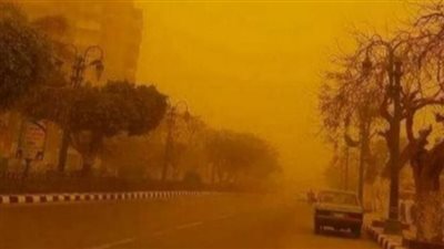 تحذيرات من تدني الرؤية بسبب العواصف الترابية في الصعيد