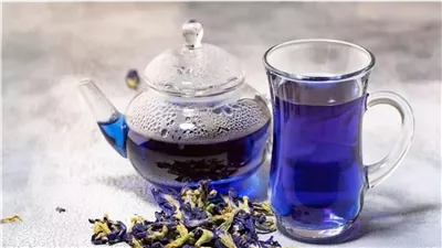 فوائد الشاي الأزرق