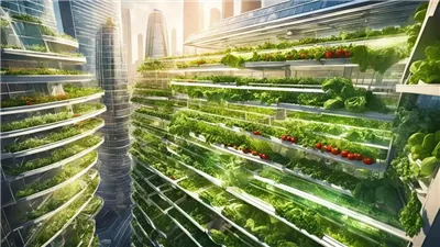 المزارع العمودية في سنغافورة: مستقبل الزراعة الحضارية