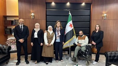 لقاء وفد من الحراك السوري لحقوق الأشخاص ذوي الإعاقة مع معالي وزيرة الشؤون الاجتماعية من أجل حقوق الأشخاص ذوي الإعاقة في سوريا