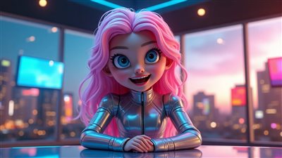 أول مذيعة رقمية في العالم، تغيير مفهوم الإعلام 