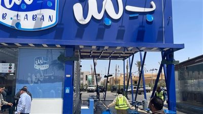  إتلاف 700 كيلو مواد تالفة في محل بلبن 