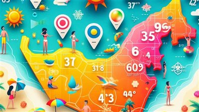 تحذيرات من الارتفاع الكبير في درجات الحرارة عبر الإمارات
