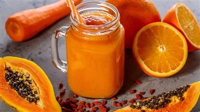 عصير البابايا فوائده و طريقة التحضير 