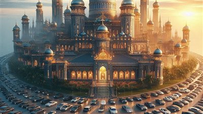 سلطان بروناي يمتلك أكبر قصر سكني في العالم، و7000 سيارة فاخرة