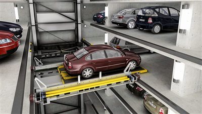 مواقف السيارات الآلية في ألمانيا: هندسة مبتكرة توفر المساحة