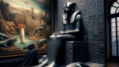 التمثال المسحور في متحف بريطانيا لماذا سمي بهذا الاسم 
