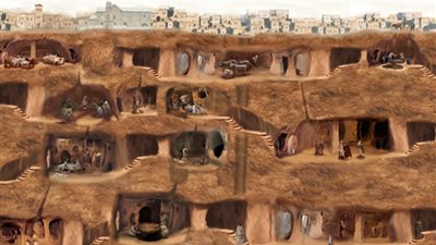 مدينة ديرينكويو في تركيا لماذا تم بناؤها 