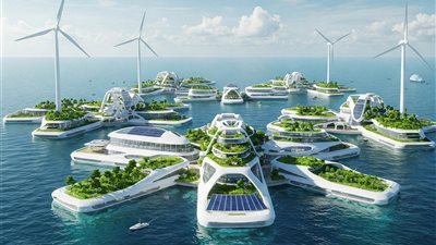 مدن عائمة: طفرة هندسية لمواجهة شبح ارتفاع منسوب البحار – رؤية غير مسبوقة للمستقبل