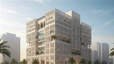 مدينة مشيرب في الدوحة ضد الحر لنتعرف على التصميم