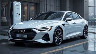 أودي تكشف عن A6 e-tron بتقنية شحن فائقة السرعة
