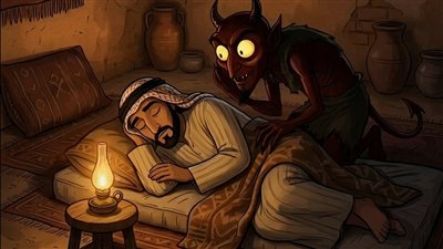 قصة رجل أيقظه الشيطان لصلاة الفجر