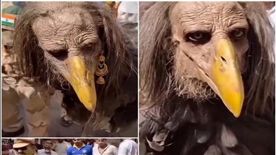 مخلوق غريب في الهند يثير الذعر.. هل ظهرت دابة الأرض أم أن الحقيقة مختلفة؟