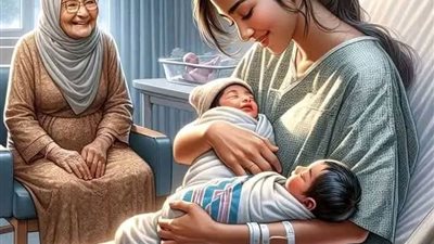 توفيت زوجتي وهي تضع مولودها الثالث 