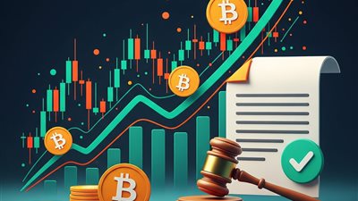 ارتفاع سعر البيتكوين بعد إعلانات تنظيمية جديدة.