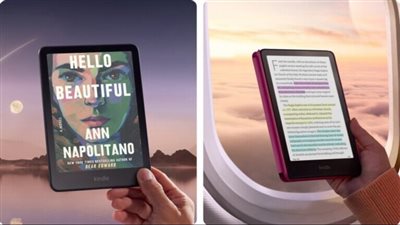 مراجعة Kindle Color تعرض شاشة حبر إلكتروني ملونة براقة
