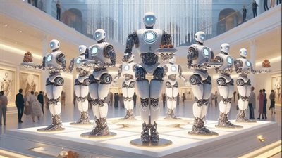 الروبوتات قد تصبح أدوات استعراضية بيد الأثرياء بحلول 2030