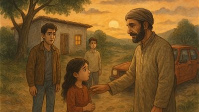 حين أطعم الفقيرُ ضيوفه قبل بناته  
