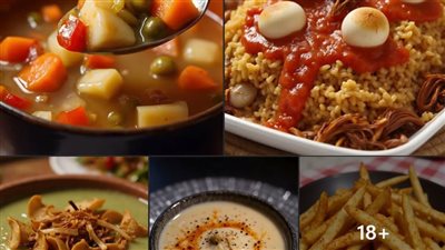 22 وصفة مختلفه عشان تبدعي براحتك