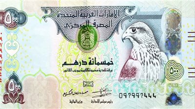 الدرهم الإماراتي يحافظ على ثباته مقابل الجنيه المصري في بداية تعاملات اليوم 9 فبراير 2026